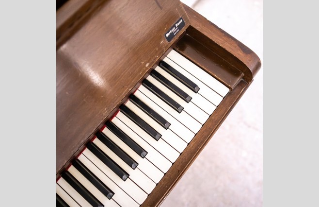 Used John Brinsmead Mahogany Upright Piano Sold As Seen Bargain - Image 8
